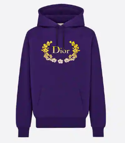 Dior Flower Hoodie Men Women